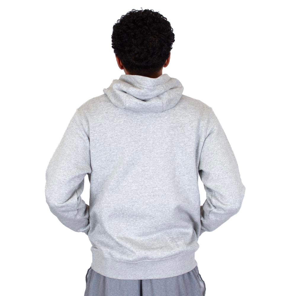 Classic Oregon O, Nike, Grey, Hoodie, Cotton Blend, Men, Track & Field, Arched Oregon, Fleece, Hermes Shoe design, Pullover, Sweatshirt, 943078